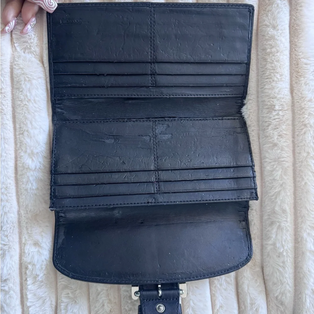 Coach  Black Leather wallet